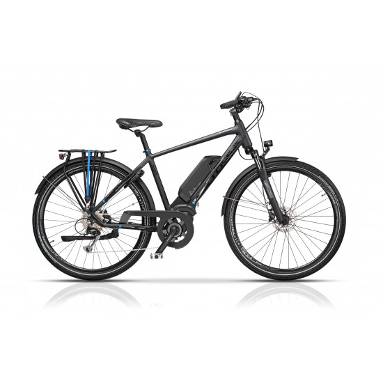Bicicleta CROSS Elegra Trekking Man 28 Gri/Negru 500mm