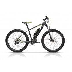 Bicicleta Electrica CROSS Element 27.5 Negru/Verde 480mm