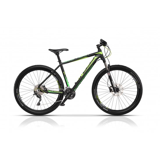 Bicicleta CROSS Euphoria 29 Negru/Verde 520mm