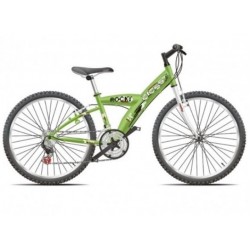 Bicicleta copii mtb CROSS Rocky 24 - Verde | 8-10 ani Bicicleta copii mtb CROSS Rocky 24 - Verde | 8-10 ani