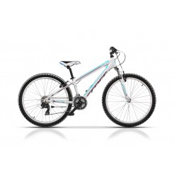 Bicicleta copii mtb CROSS Speedster 26 Fete Alb | 10-13 ani