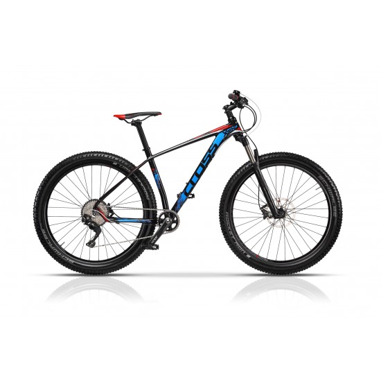 Bicicleta CROSS Xtend 27.5 Negru/Albastru/Rosu 440mm