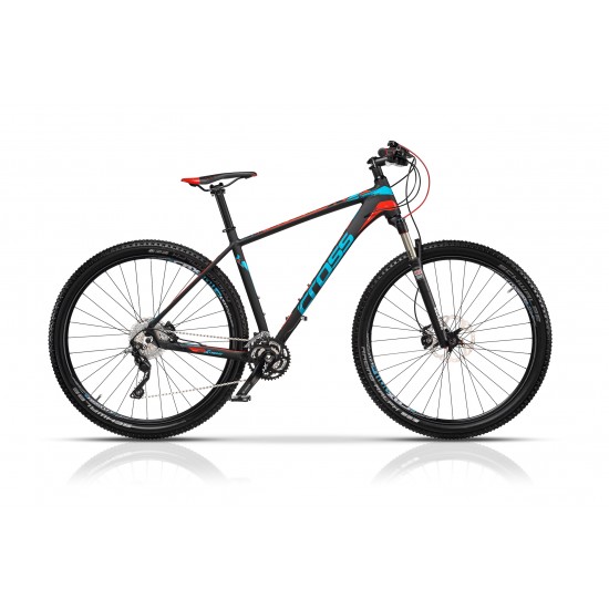 Bicicleta CROSS Xtreme Pro 27.5 Negru/Albastru/Rosu 460mm