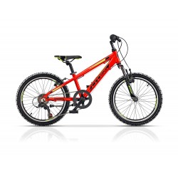 Bicicleta copii mtb CROSS Speedster Boy 20 - Rosu | 6-8 ani