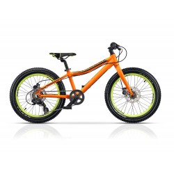 Bicicleta copii mtb CROSS Rebel Boy 20 - Portocaliu | 6-8 ani Bicicleta copii mtb CROSS Rebel Boy 20 - Portocaliu | 6-8 ani