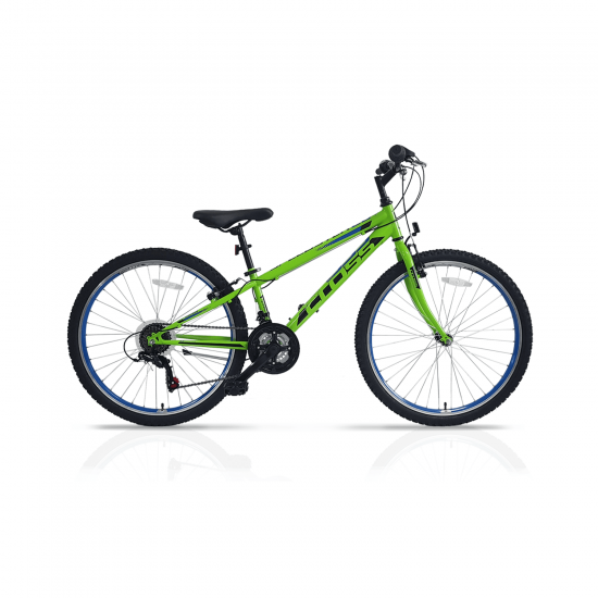 Bicicleta copii mtb CROSS Speedster 26 otel - Verde | 10-13 ani Bicicleta copii mtb CROSS Speedster 26 otel - Verde | 10-13 ani