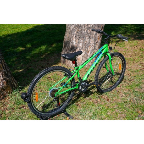 Bicicleta copii mtb CROSS Speedster 26 otel - Verde | 10-13 ani Bicicleta copii mtb CROSS Speedster 26 otel - Verde | 10-13 ani