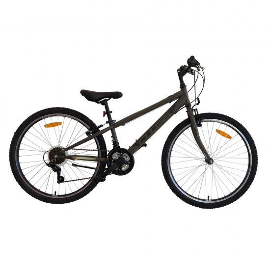Bicicleta copii mtb CROSS Speedster 26 otel - Gri | 10-13 ani