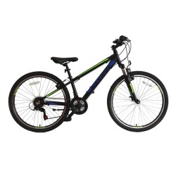 Bicicleta copii mtb CROSS Boxer 26 - Negru | 10-13 ani