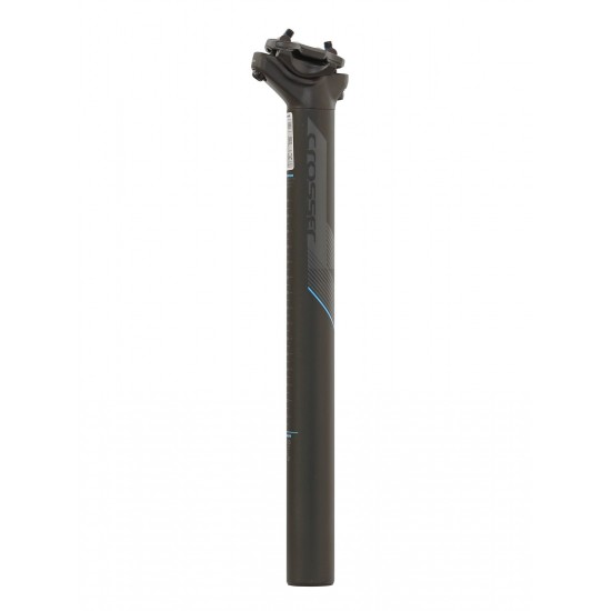 Tija sa CROSSER SP-C255 31.6*400mm - negru/albastru Tija Sa CROSSER SP-C255 31.6x400mm - Black/Blue