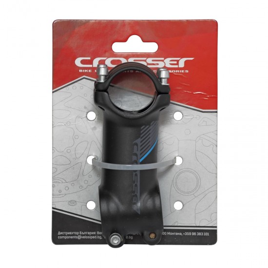 Pipa CROSSER D507A 1 1/8" 31.8*80mm +/-7 negru/albastru Pipa CROSSER D507A 1 1/8 31.8x60mm +/-7 - Black/Blue