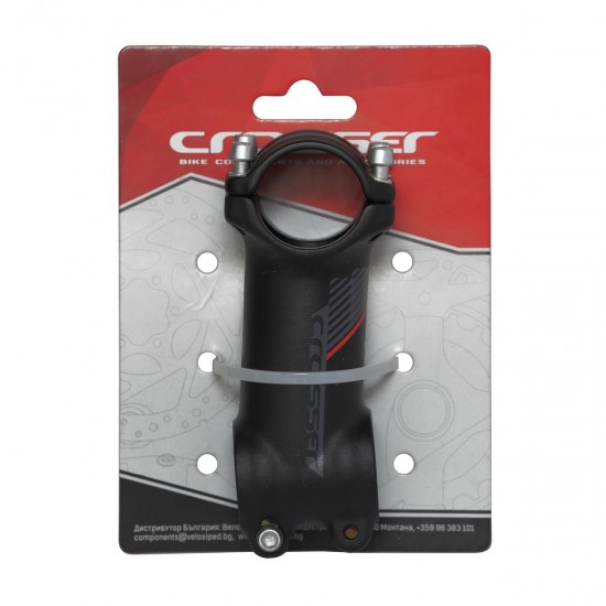 Pipa CROSSER D507A 1 1/8 31.8x60mm +/-7 - Black/Red