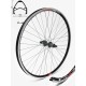 Roata CROSSER X3 36H 28" Spate QR Caseta Negru capsata Roata spate CROSSER X3 36H 28 Caseta, QR - Frana V-brake cu butuc JY802
