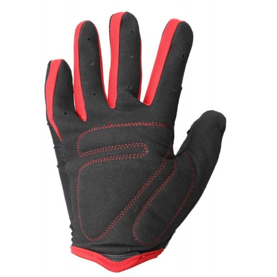 Manusi CROSSER RS-560 cu degete - negru/rosu - L Manusi CROSSER RS-560 cu degete - negru/rosu - L