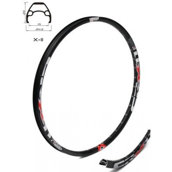 Janta CROSSER X11 27.5'' 32H negru - capsata Janta CROSSER X11 27.5 32H negru - capsata