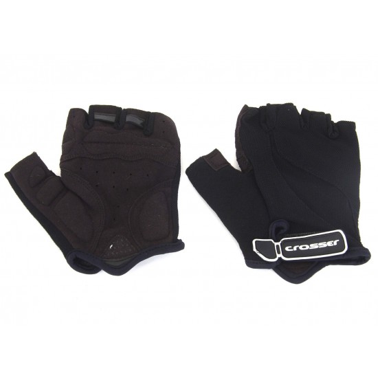 Manusi CROSSER CG-514 fara degete - negru - L