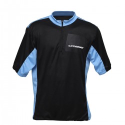 Tricou Ciclism CROSSER CW-17-105 - Negru/Albastru M