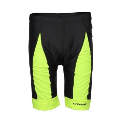 Pantaloni scurti CROSSER CW-17-106 cu bazon - Negru/Albastru XL