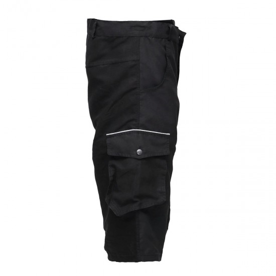 Pantaloni scurti CROSSER CW-598 cu bazon - Negru M Pantaloni scurti CROSSER CW-598 cu bazon - Negru M