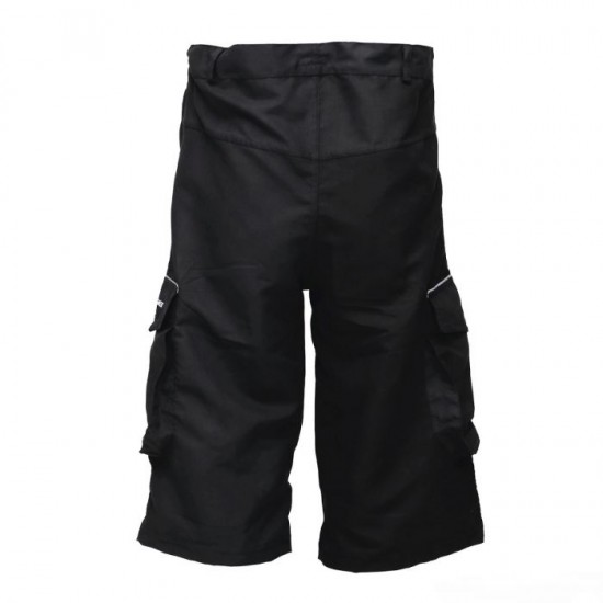 Pantaloni scurti CROSSER CW-598 cu bazon - Negru M Pantaloni scurti CROSSER CW-598 cu bazon - Negru M