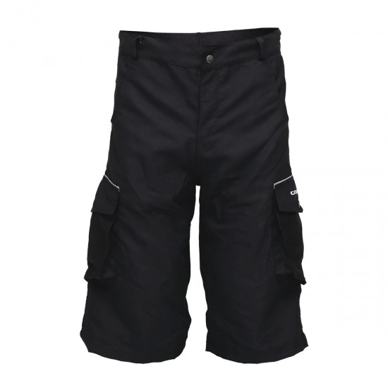 Pantaloni scurti CROSSER CW-598 cu bazon - Negru XL Pantaloni scurti CROSSER CW-598 cu bazon - Negru XL