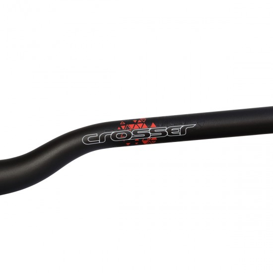 Ghidon CROSSER XCS101 35grade 31.8mm 720mm Negru/Rosu Ghidon CROSSER XCS101 35grade 31.8x720mm - Black/Red
