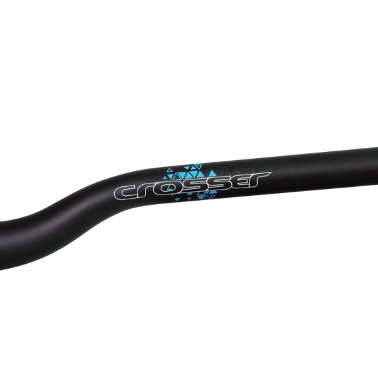 Ghidon CROSSER XCS101 35grade 31.8mm 720mm Negru/Albastru Ghidon CROSSER XCS101 35grade 31.8x720mm - Black/Blue