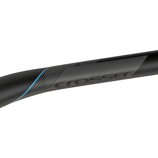 Ghidon CROSSER 320BT 31.8mm 680mm - negru/albastru Ghidon CROSSER 320BT 31.8x680mm - Black/Blue
