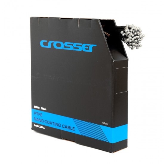 Cablu frana Nano CROSSER 7*7*1.5mm 2200mm - Cutie 100buc - Negru Cablu frana Nano CROSSER 7*7*1.5mm 2200mm - Cutie 100buc - Negru