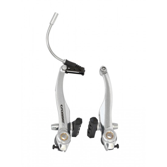 Clesti frana CROSSER TX115C - Argintiu - Fata Clesti frana CROSSER TX115C - Argintiu - Fata