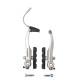 Clesti frana CROSSER TX115C - Argintiu - Spate Clesti frana CROSSER TX115C - Argintiu - Spate