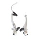 Clesti frana CROSSER TX115C - Argintiu - Spate Clesti frana CROSSER TX115C - Argintiu - Spate