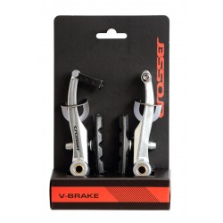 Clesti frana CROSSER TX115C - Argintiu | Spate Clesti frana CROSSER TX115C - Argintiu | Spate