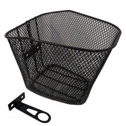 Cos bicicleta CROSSER negru + suport