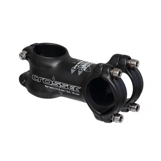 Pipa CROSSER XCS101 28.6mm 31.8x70mm +/-7 - Black/Grey