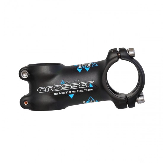 Pipa CROSSER XCS101 28.6mm 31.8*70mm +/-7 negru/albastru Pipa CROSSER XCS101 28.6mm 31.8x70mm +/-7 - Black/Blue