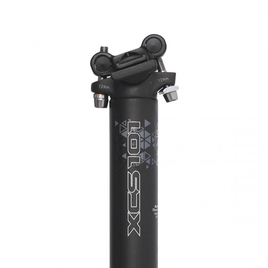 Tija sa CROSSER SP368 31.6*400mm negru/gri Tija Sa CROSSER SP368 31.6x400mm - Black/Grey