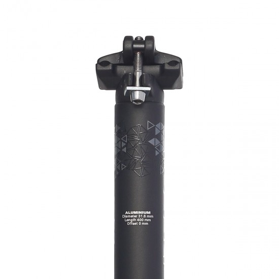 Tija sa CROSSER SP368 31.6*400mm negru/gri Tija Sa CROSSER SP368 31.6x400mm - Black/Grey