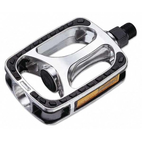 Pedale CROSSER VP-608 - aluminiu - gri/negru Pedale VP 608 Alloy - Grey/Black