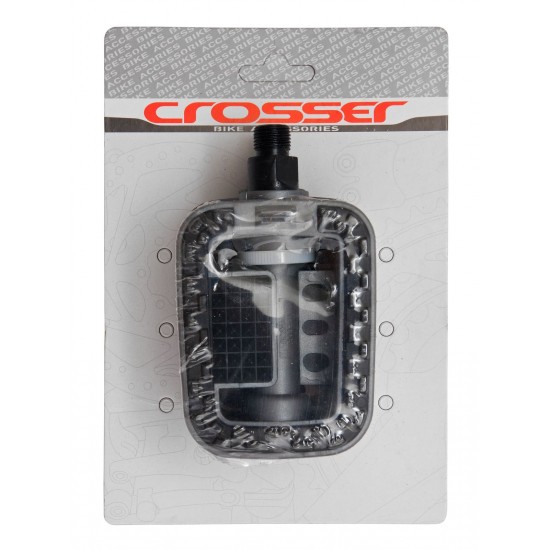 Pedale CROSSER VP-809 PVC 26 - negru Pedale VP 809 PVC - Black
