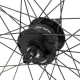Roata fata CROSSER X11 36H 28 QR - Frana disc (6 suruburi) cu butuc SHIMANO DH-3D32 - capsata