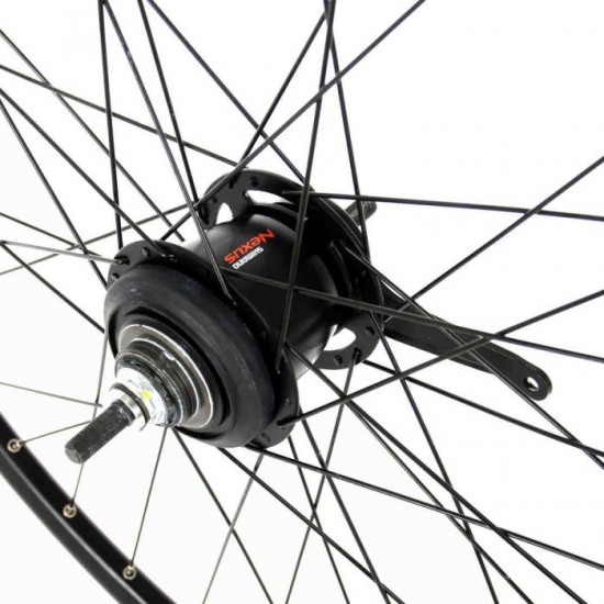 Roata CROSSER X11 36H 28 Spate 7 viteze in butuc SHIMANO ASGC30017CALR Roata spate CROSSER X11 36H 28/29 7 viteze in butuc SHIMANO Nexus SG-C3001-7 - capsata