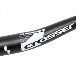 Ghidon CROSSER Bend 5 Rise 15mm 31.8x680mm - Black