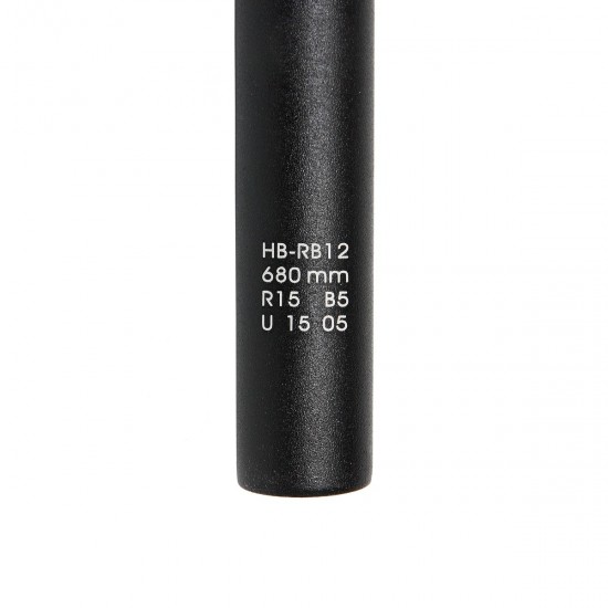 Ghidon CROSSER Bend 5 Rize 15mm 31.8mm 680mm Negru Ghidon CROSSER Bend 5 Rise 15mm 31.8x680mm - Black