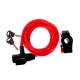 Incuietoare cablu CROSSER CL-823 10x1800mm - Portocaliu Incuietoare Cablu CROSSER CL-823 10mm/180cm - Orange