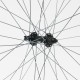 Roata CROSSER X2 36H 28" Fata QR Negru capsata Roata fata CROSSER X2 36H 28 QR - Frana V-brake cu butuc JY751 - capsata