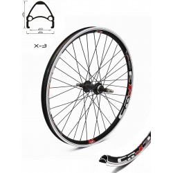 Roata fata CROSSER X3 36H 24