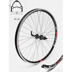 Roata spate CROSSER X3 36H 26