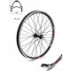 Roata CROSSER X3 36H 26' Spate QR Negru Roata spate CROSSER X3 36H 26 Filet, QR - Frana V-brake cu butuc JoyTech JY752