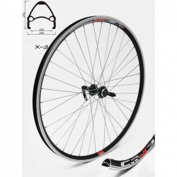 Roata spate CROSSER X3 36H 28